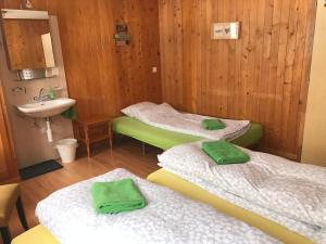 Ein Bett oder Betten in einem Zimmer der Unterkunft Guesthouse Alive