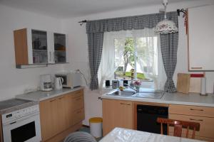 A kitchen or kitchenette at Ferienhaus Rieger