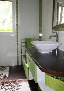 Koupelna v ubytování Jardin du Levant