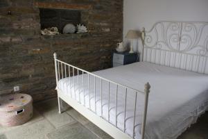 Posteľ alebo postele v izbe v ubytovaní Bioclimatic stone built villa