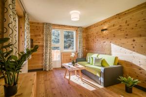 Posezení v ubytování Refugium Dolomiten & Chalet
