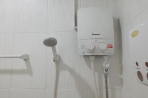 Koupelna v ubytování JD hostel
