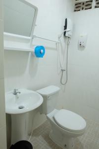Koupelna v ubytování JD hostel