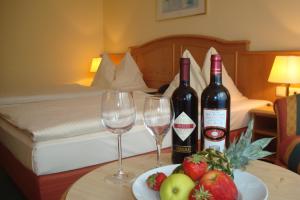 Nápoje v ubytování Hotel Holl