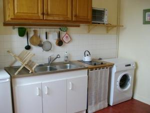 Cucina o angolo cottura di Gîte du port Rhu