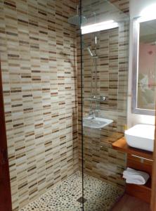 Phòng tắm tại El Rincón del Gallo