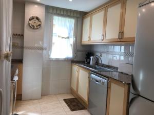 Kuchyňa alebo kuchynka v ubytovaní Apartamentos Llobregat