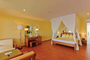 Postel nebo postele na pokoji v ubytování Dreamland Maldives Resort + 37 fotografií