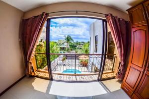 Rõdu või terrass majutusasutuses Villa Chan