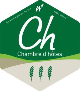Certifikát, hodnocení, plakát nebo jiný dokument vystavený v ubytování Sur le tige hamois