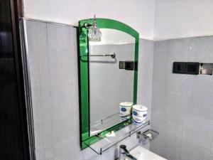 Koupelna v ubytování travellers nest inn