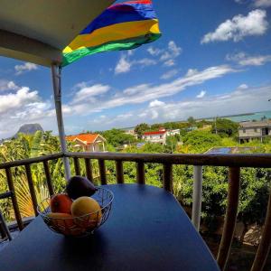 Balkón nebo terasa v ubytování Surf House