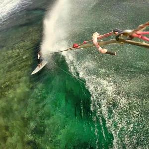 Bird's-eye view ng Surf House