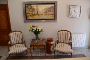 Posezení v ubytování Hotel Escudero