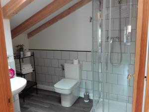Kúpeľňa v ubytovaní La Casa de Santa Olalla