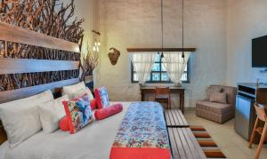 TV a/nebo společenská místnost v ubytování Hotel Casa San Carlos Lodge Pereira