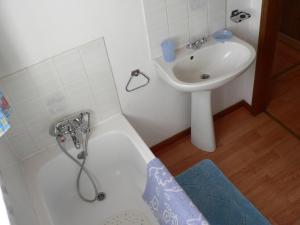 Koupelna v ubytování Chez Basile