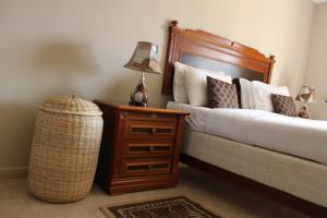 
A bed or beds in a room at Seafront Residences & Hotel

