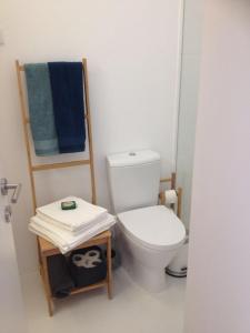 A bathroom at Casa da Papanata