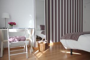 Postel nebo postele na pokoji v ubytování 7 Moons B&B