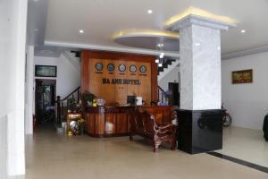 Zona de hol sau recepție la Ha Anh Hotel