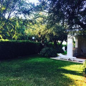 A garden outside Villa sul mare Rosa Marina