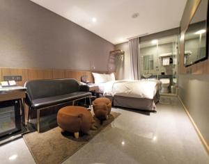 Зона вітальні в Beauty Hotels Taipei - B7 Journey
