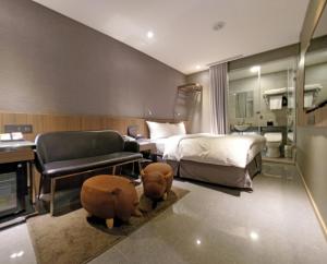 Зона вітальні в Beauty Hotels Taipei - B7 Journey