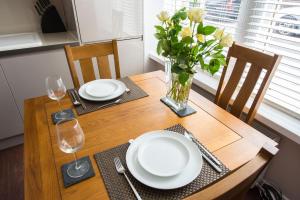 Dining area at the apartment 