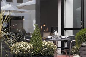Αίθριο ή υπαίθριος χώρος στο Hotel Fabian