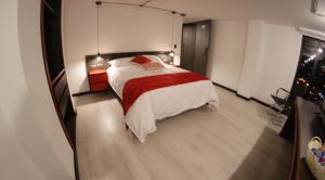 Ένα ή περισσότερα κρεβάτια σε δωμάτιο στο Hotel RDOS
