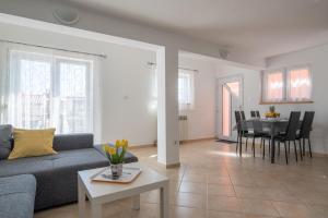 Posezení v ubytování Apartment Lavanda