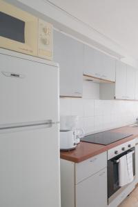 Kuchyň nebo kuchyňský kout v ubytování Apartment Lavanda