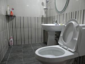 Jeonju International Hostel的一间浴室