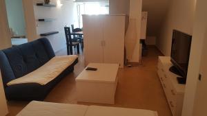 TV a/nebo společenská místnost v ubytování Apartment Katarina