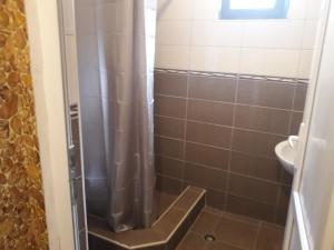 Koupelna v ubytování Guesthouse Gia