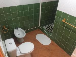 Koupelna v ubytování Casa Azul