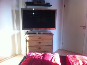 TV a/nebo společenská místnost v ubytování Bed & Breakfast Horsens - Udsigten
