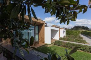 a view of the house from the garden at Quinta de Santa Clara in Ponta Delgada