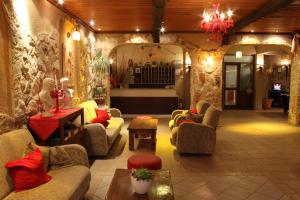 Posezení v ubytování Dimitra Hotel