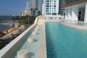 Bazén v ubytování Hotel Cartagena Dubai nebo v jeho okolí