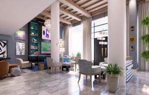 Posezení v ubytování Hotel Triton