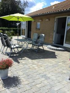 Patio nebo venkovní prostory v ubytování Bed & Breakfast Horsens - Udsigten
