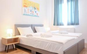 Postel nebo postele na pokoji v ubytování Hostel Kucha