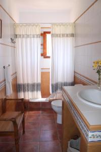 Kylpyhuone majoituspaikassa Casa la Vistita