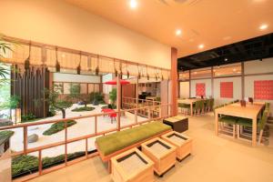 Ueno Station Hostel Oriental 1 Male Only休息區