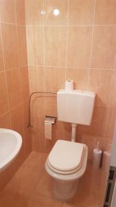 Koupelna v ubytování Apartment Katarina