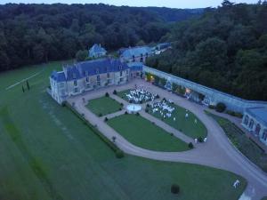 Zahrada ubytování Château d'Hodebert