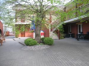 Budynek, w którym mieści się apartament