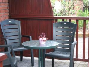 Balkon lub taras w obiekcie Patio Apartamenty i Pokoje
